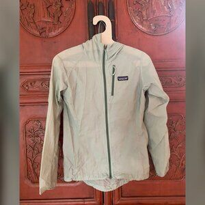 Patagonia Houdini Women's Small Green Windbreaker Running Jacket